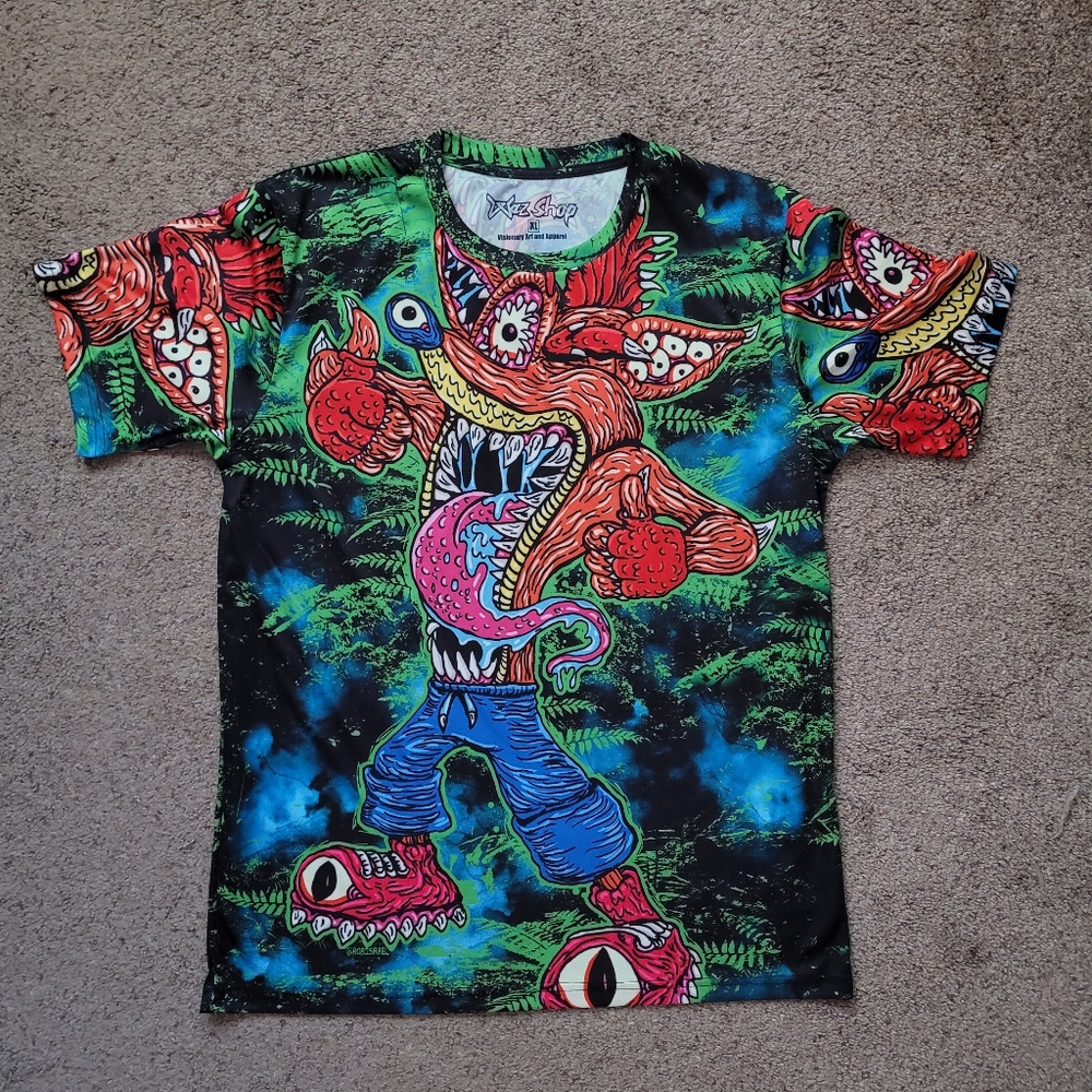 Waz Shop Crash Bandicoot Shirt